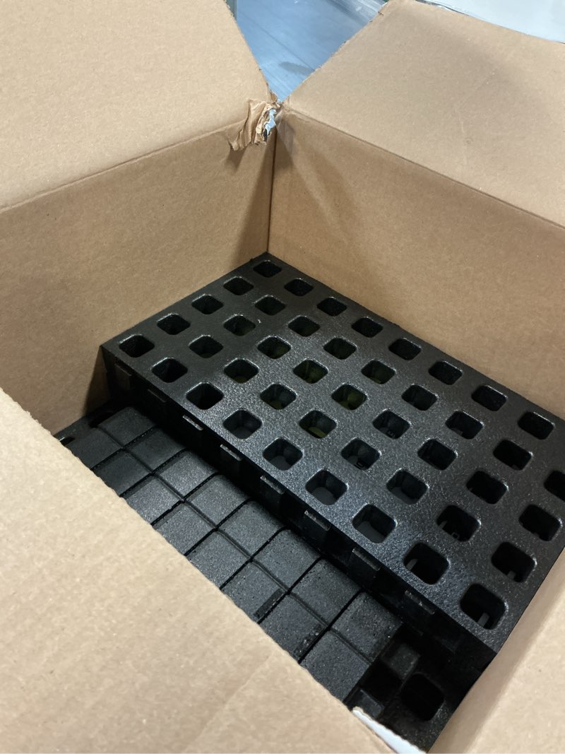 Condition photo showing As Is for Magpul DAKA Grid Gun Case Organizer Foam Insert for Pelican Vault Multi-Purpose Hard Case (Foam Only, Case not Included), V730, Black