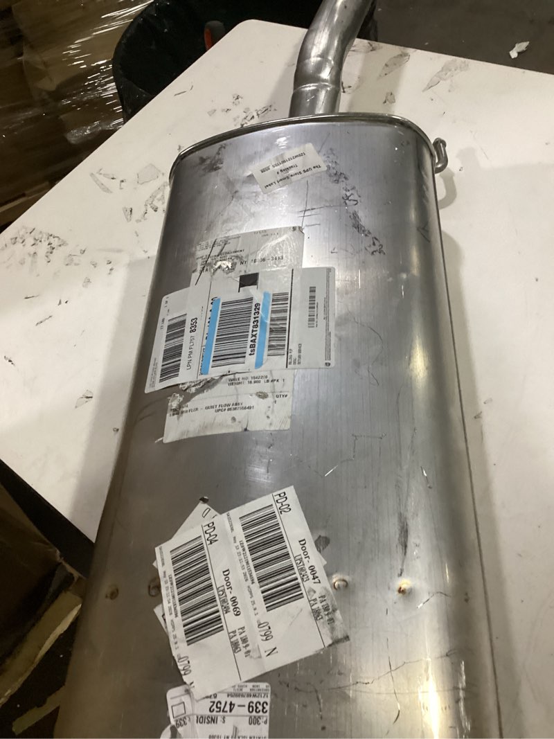 Condition photo showing Good Condition for walker quiet-flow ss 55649 direct fit exhaust muffler assembly 2.25" inlet (od) 2.25" outlet (id) for lexus rx350
