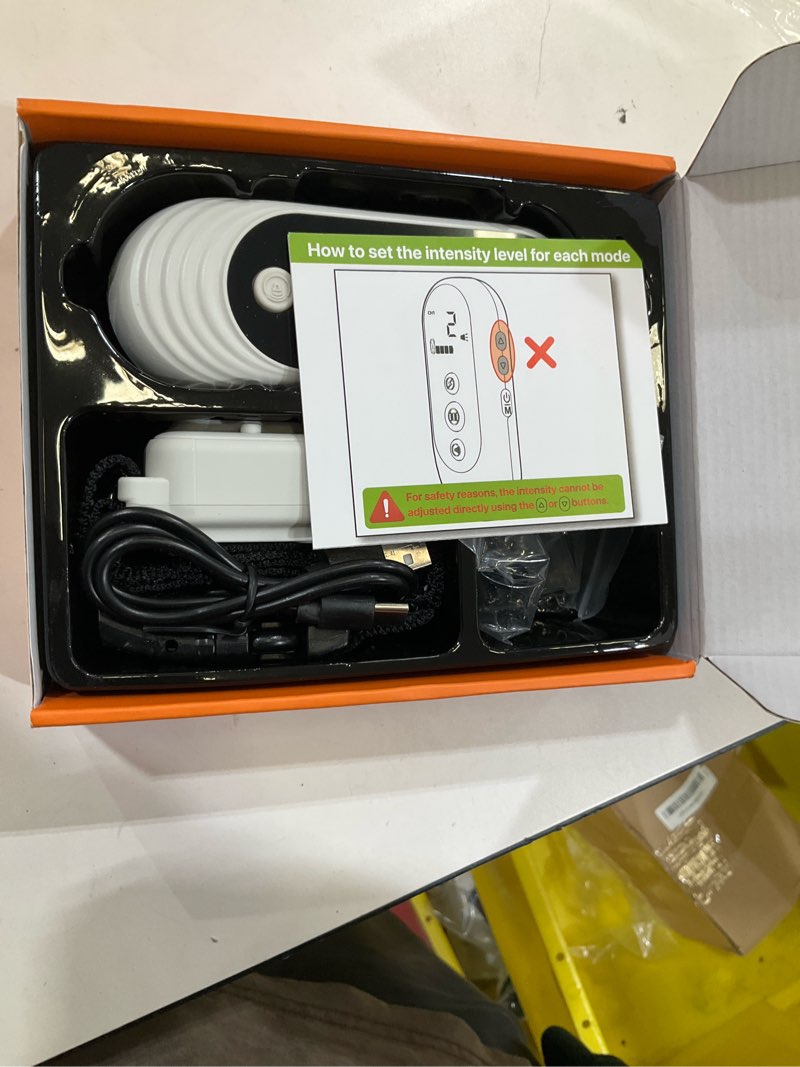 Condition photo showing Good Condition for Dog Shock Collar, 3300ft Dog Training Collar with Remote, IPX7 Waterproof Rechargeable Sleek Modern Shock Collar for Small, Medium, Large Dogs with Beep, Vibration, Safety Shock, Light Mode, 8-120 lbs 1 Pack