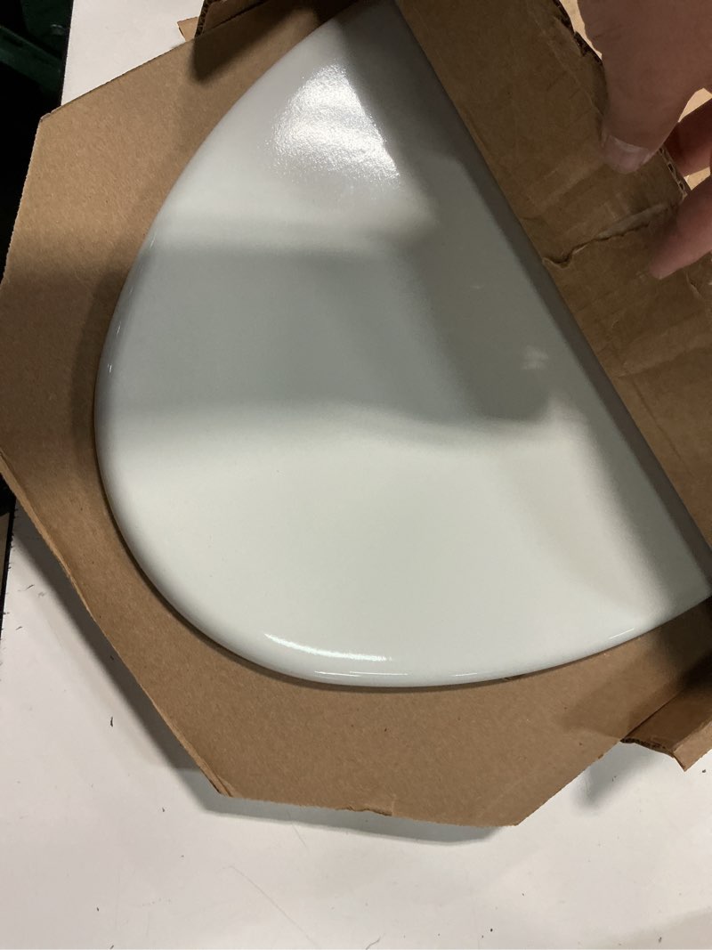 Condition photo showing Good Condition for bemis 1400tta economy durable wood toilet seat, made in usa, elongated, white