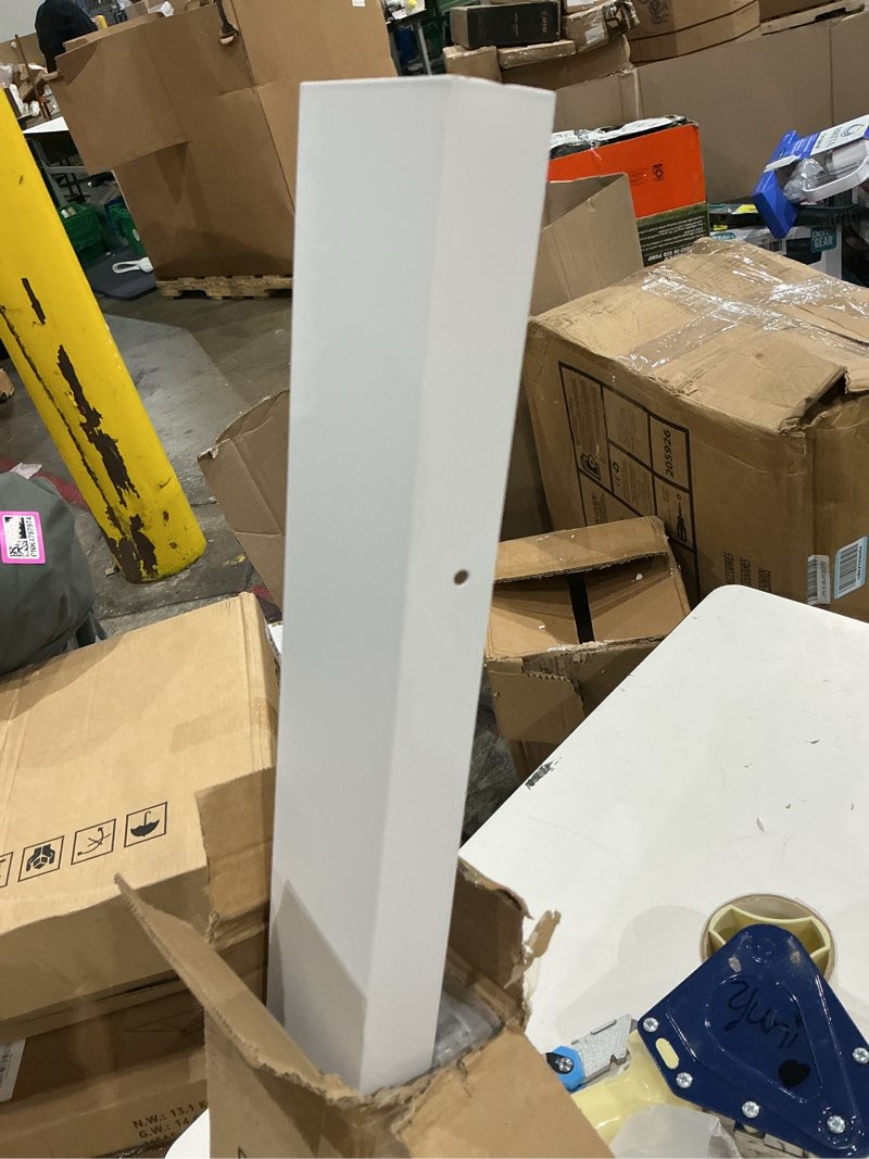 Condition photo showing As Is for 1x4ft surface mount kit for led flat panel light, 3.15" width, 2pack | 12"x48" sturdy aluminum surface mount bracket, 1' by 4' flush kit, 2 set 1ft x 4ft metal frame for troffer lights