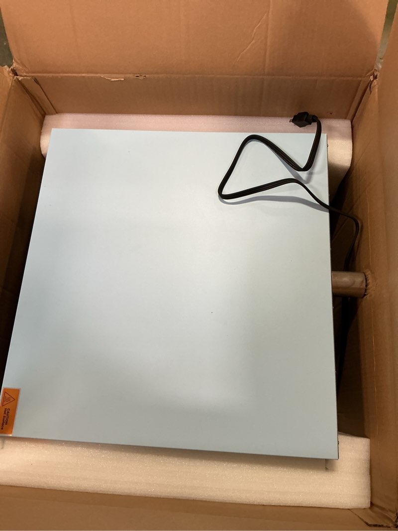 Condition photo showing New/Like New for PYD Life DTF Curing Oven Dryer A3 A4 3 Layers 1450 W 120 V Light Blue 11.8" x 17.7" for DTF Heat Transfer Film Sheets Bulk Curing
