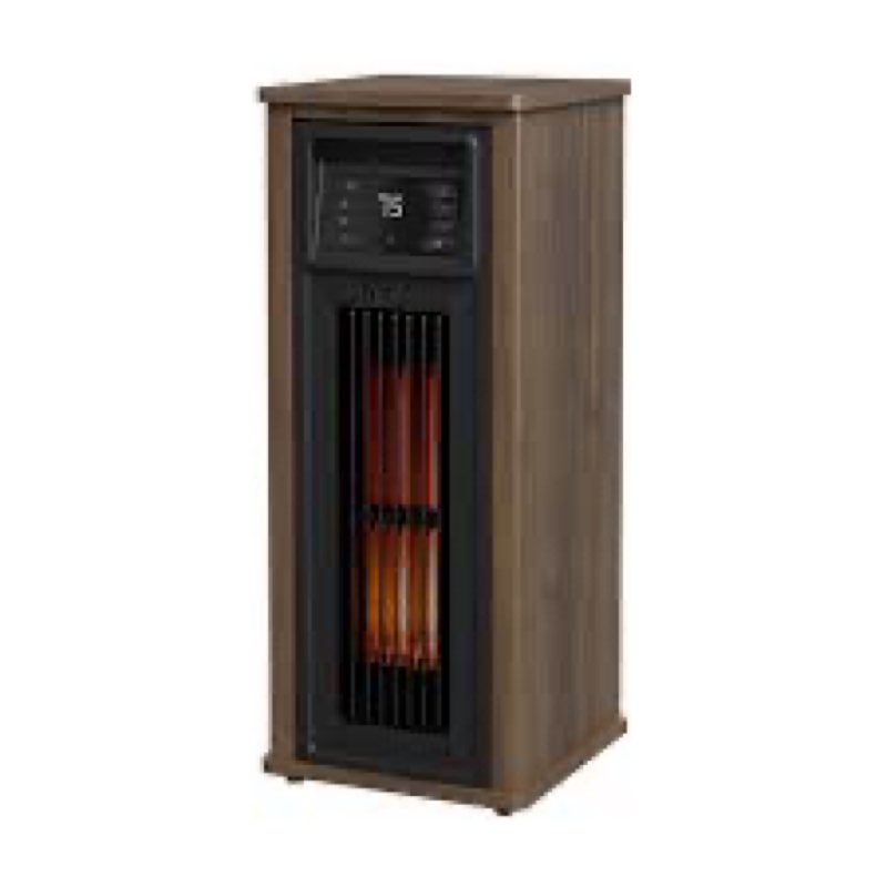 Utilitech Electric Space Heater ...Infrared Wood Tower Heater 