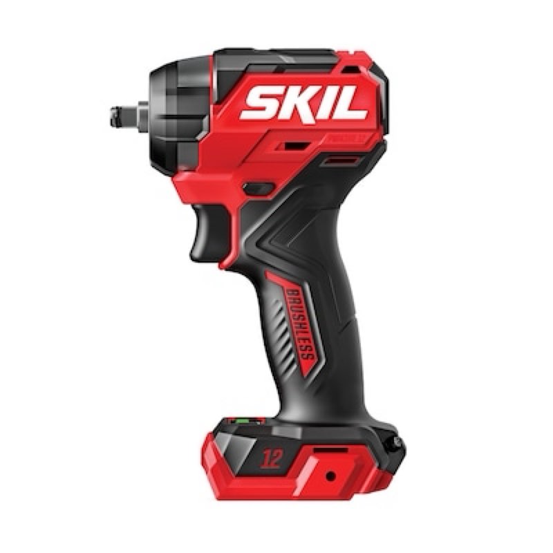 SKIL PWR CORE 12 12-volt Variable Speed Brushless 3/8-in Drive Cordless Impact Wrench