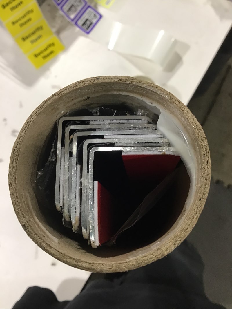 Condition photo showing Good Condition for 5pcs 57" L*1.42" W Aluminum Self-Adhesive Wall Corner Protectors, Wall Furniture Bumper, Safety Baby Proofing Corner Cushion Table Edge, Wide Coverage and Easy to Install - Black 5pcs-1.42"W*57"L-Black