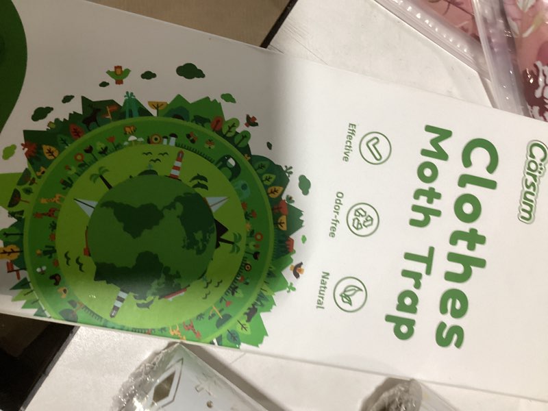 Condition photo showing New/Like New for Garsum Clothes Moth Trap,Moth Traps for Clothes, Refillable 6 Packs Clothing Traps for House,Closets,Carpet