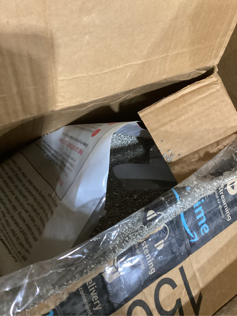 Condition photo showing As Is for AS IS Dr. Elsey's Premium Clumping Cat Litter - Cat Attract - 99% Dust-Free, Low Tracking, Hard Clumping, Superior Odor Control, Natural Herbal Attractant, Unscented & Natural Ingredients, 40 lb