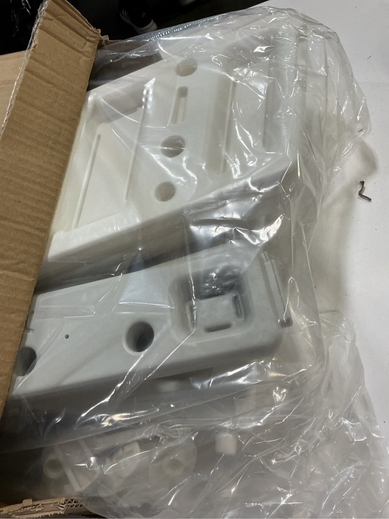 Condition photo showing Good Condition for Toddler Step Stool for Bathroom Sink, Adjustable 3 Step Stop for Kids with Handles, Non-Slip Pads, Toilet Stool Potty Training, Kitchen Standing Tower for Bedroom Kitchen Counter Helper White/Gray