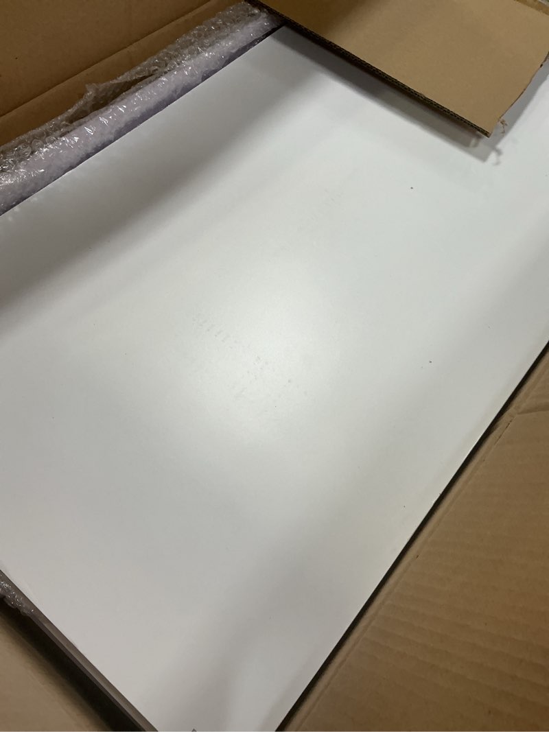 Condition photo showing item condition for Hoolerry 5 Pcs Wire Shelf Covers Foamed PVC Wire Rack Covers for Removable Closet (Not Wood) Pantry Shelves for Cabinet Bathroom Kitchen Shelving Decoration(White,28x16 Inch) 28x16 Inch White