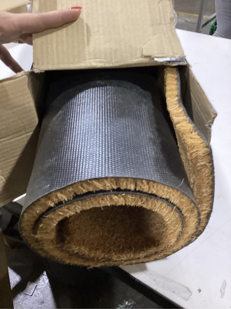 THEODORE MAGNUS Door Mat – Coir Doormat for Outdoor Entrance, Durable Welcome Mat with Non-Slip Back