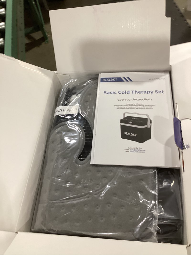 RLXLOKY 2.0 Basic Cold Therapy Unit with Programmable Timer,Ice Machine for Knee and Shoulder After 