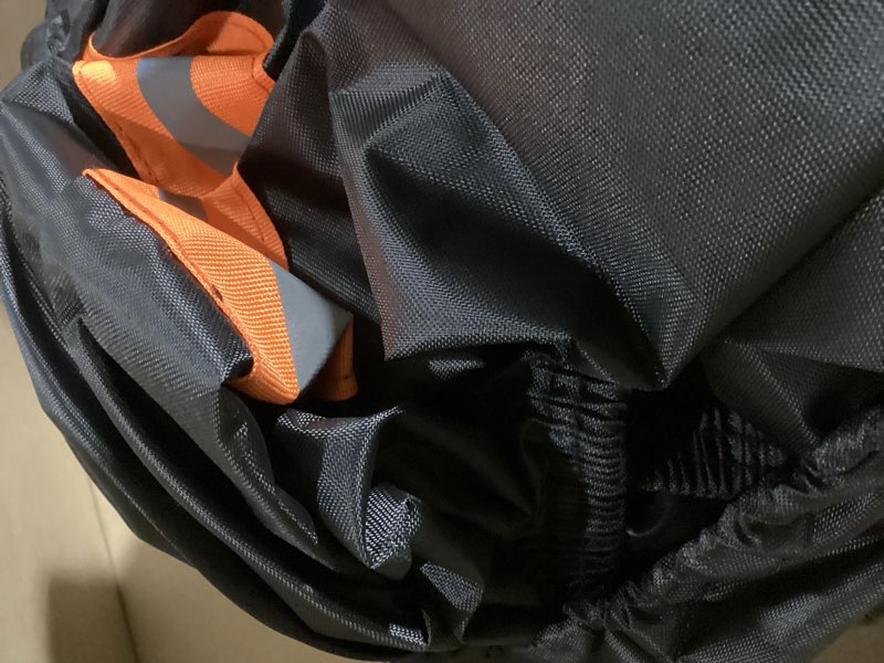 Condition photo showing As Is for joytutus car cover compatible with bronco 4 door 2021-2026 | waterproof all-weather protection with zipper entry & anti-theft lock | uv resistant windproof cover (not fit bronco sport) full car cover