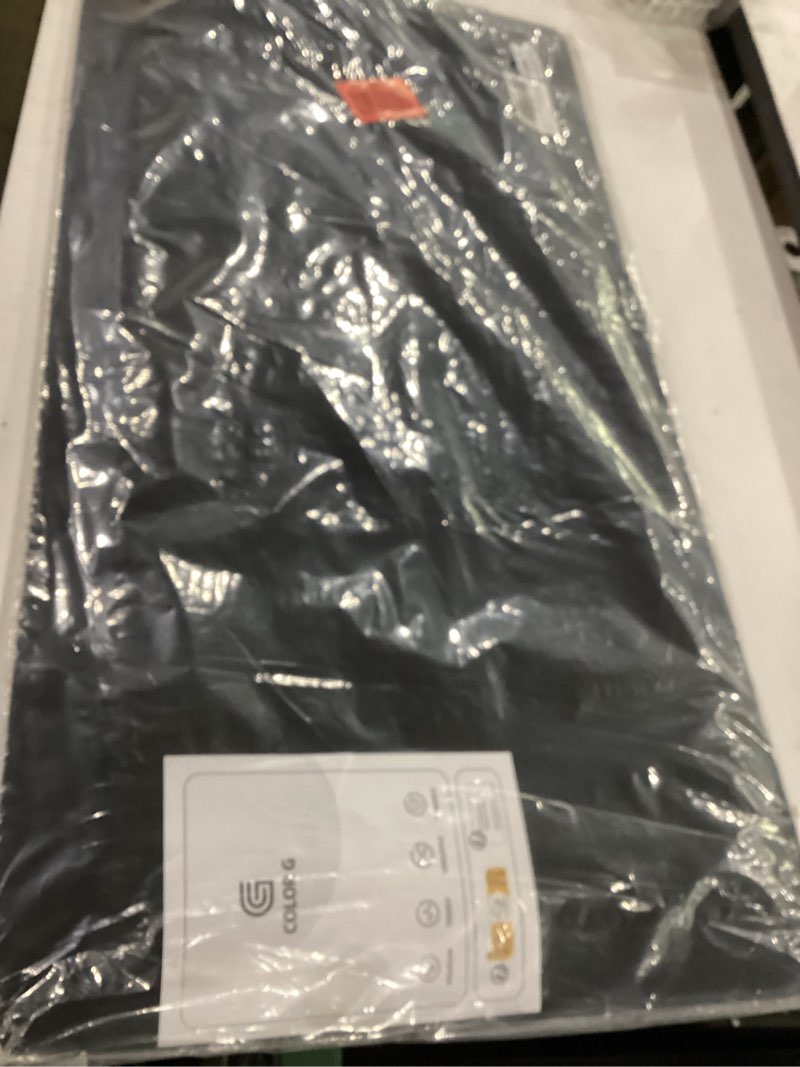 Condition photo showing Good Condition for color&geometry anti fatigue cushion mat for home office comfort standing 20"x39", 0.9 inch thick, non-slip padded ergonomic floor mat for standing desk, kitchen sink and laundry, khaki 39"l x 20"w x 0.9"th khaki