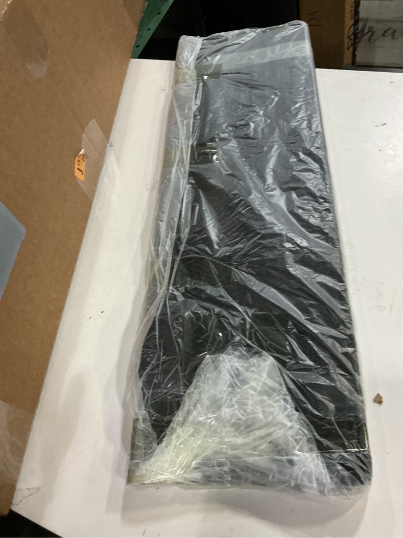 Condition photo showing Good Condition for Bullnose Carpet Stair Treads, Non Slip Stair Treads for Wooden Steps Indoor Runner, Soft Rugs for Pets, Edging Protectors, Washable, 29.5"x9.5"x1.5" 2pcs, Black 29.5"Lx9.5"Wx1.5"H 2pcs Black 2