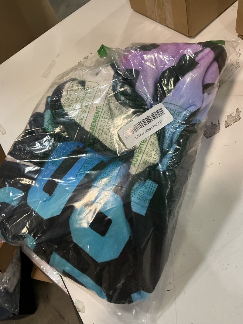 Condition photo showing Good Condition for Gymnastics Gifts for Girls, Girls Gymnastics Stuff Blanket Gifts, Gymnastics Christmas Birthday Gifts Throw Blanket 60" x 50" Purple-gymnastics 60‘’X50‘’