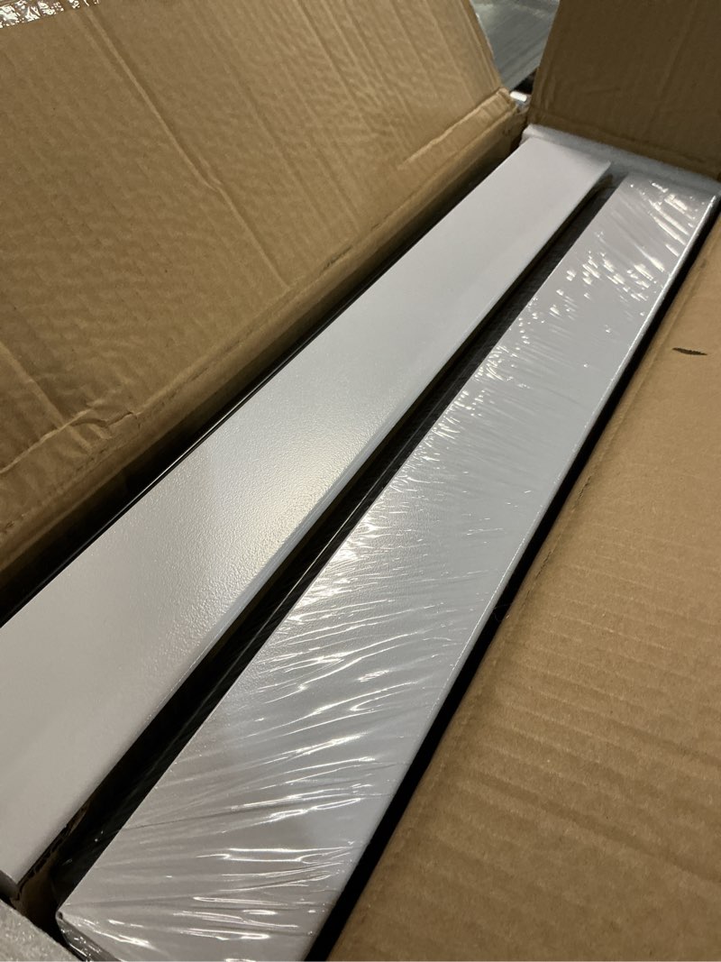 Condition photo showing Good Condition for 2 Pack Pull Out Cabinet Organizers 21"Deep with Raising Pad for Framed Cabinets,Expandable Slide Out Drawers Upgrade 3 Slide Rails,Roll Out Shelves Adhesive,Adjustable Width 12"-20.45" White White 12"-20.45"Wide x 21"Deep(2 Pack)