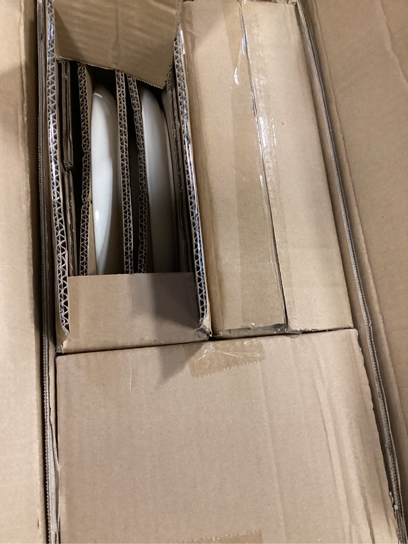 Condition photo showing Good Condition for AmorArc Ceramic Dinnerware Sets,Handmade Reactive Glaze Stoneware Plates and Bowls Sets,Highly Chip and Crack Resistant | Dishwasher & Microwave Safe Dishes Set,Service for 4 (12pc)