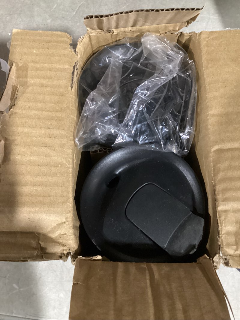 Condition photo showing Good Condition for Contigo SNAPSEAL Insulated Stainless Steel Travel Mug with Grip 20oz. Blue Corn Transparent Satin & Midnight Berry Blue Corn/Midnight Berry 20 oz (Pack of 2)