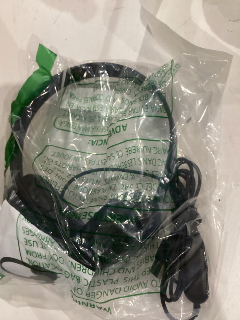 Condition photo showing Good Condition for Cyber Acoustics USB Stereo Headphones for PCs and Devices in The Office, Classroom or Home (ACM-6005), Black 1 Pack (USB)