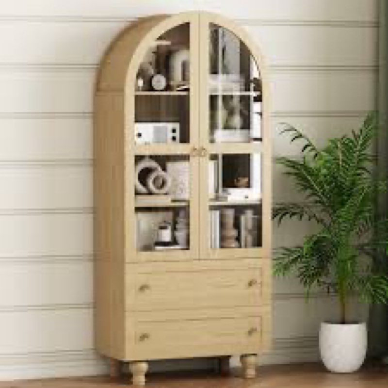 cardentey arched storage cabinet