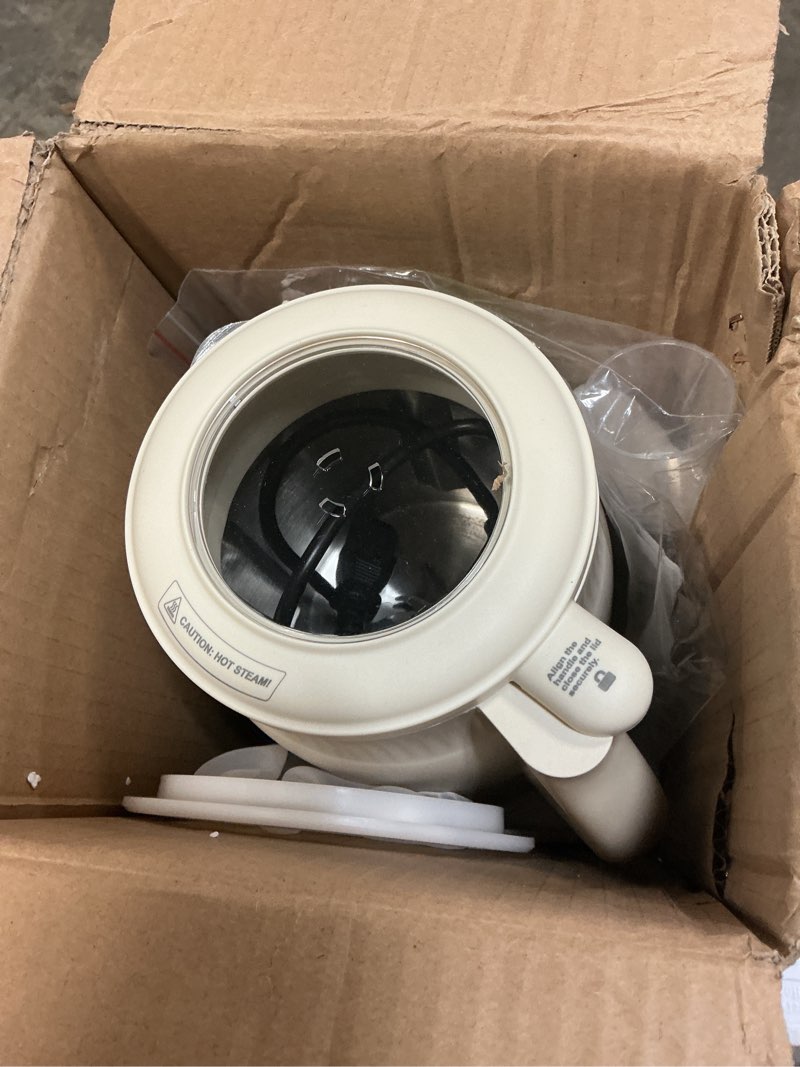 Condition photo showing Good Condition for 50oz Nut Milk Maker Machine(Stainless Steel) Blender, 8-in-1 Automatic Soy Milk Maker for Vegan, Homemade Almond/Coconut/Oat Plant-Based Milk with 18H Delay Start,4H Keep Warm, Self-Clean& Boil Water