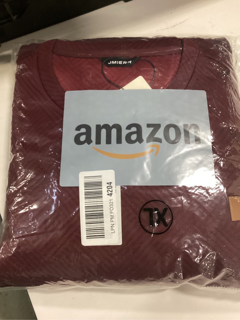 Condition photo showing Good Condition for BGOWATU Men's Tracksuits Set Full Zip Jacket Hoodie Sweatsuit Running Sport Pants Outfits for Men with Zipper Pockets X-Large Wine Red