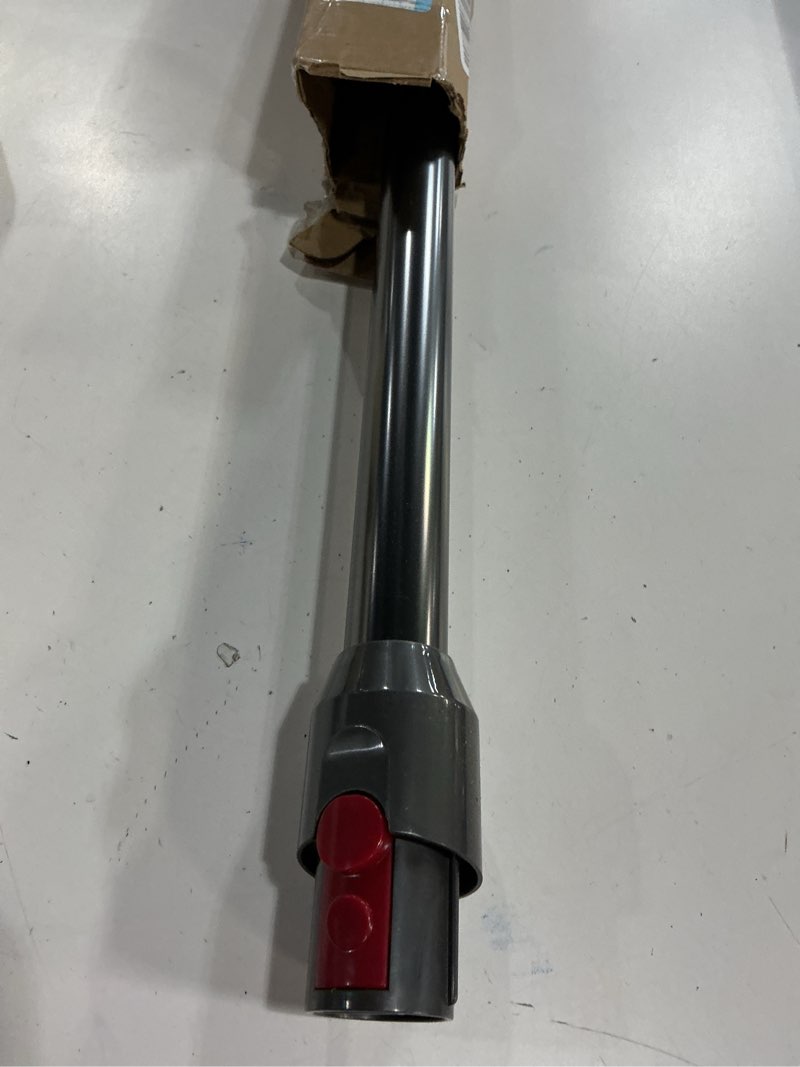 Condition photo showing As Is for atxkxe extension wands tube compatible with dyson v12 detect slim, v10 digital slim cordless vacuum cleaner, extension vacuum replacement parts fit for dyson, gray