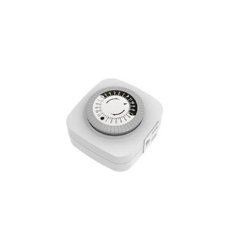 utilitech 15-amps 125-volt indoor 2-outlet countdown analog lighting timer