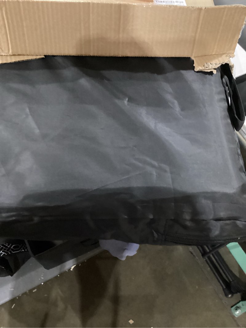 Condition photo showing New/Like New for FURTIME Dog Car Seat Cover for Back Seat, Upgraded PU Leather Back Seat Extender with Hard Bottom Holds 400LBS, Waterproof Anti-Scratch, Large Space Back Seat Cover for Car, SUV, Small Truck Black For Cars/ SUV/ Small Truck