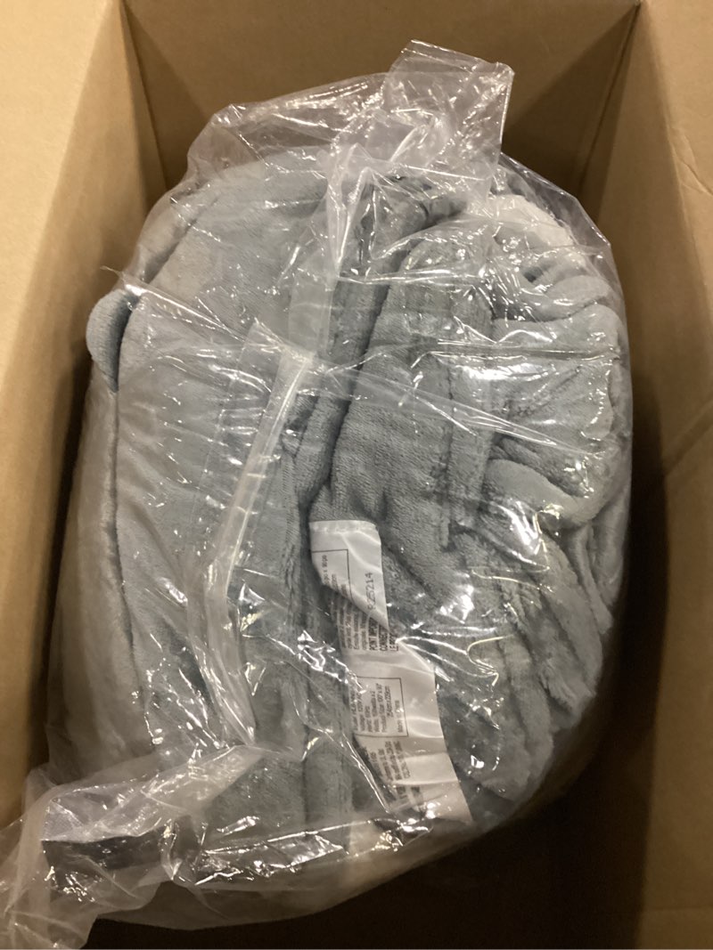 Condition photo showing Good Condition for EHEYCIGA Heated Blanket Electric Blanket King Size - Heating Blanket with 9 Heating Levels & 10 Hours Auto Off, Soft Cozy Sherpa Washable Dual Control Blanket with Fast Heating, 90 x 100 Inches Grey King