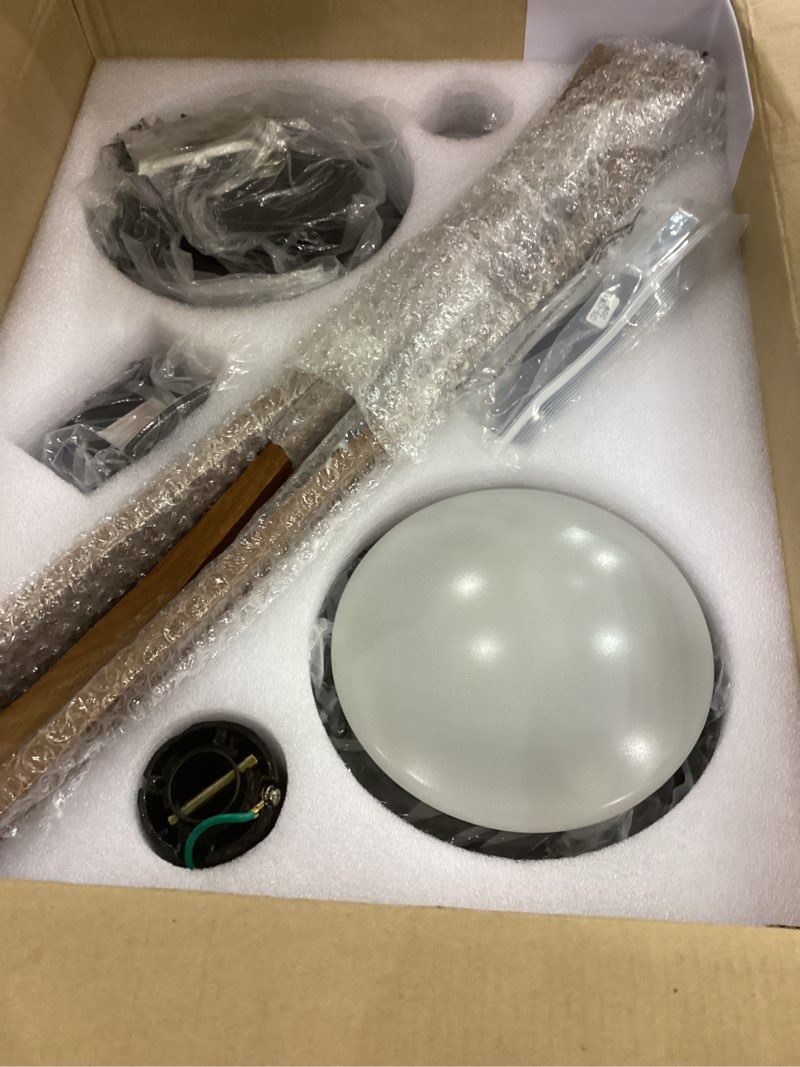 VONLUCE Ceiling Fans with Lights, 42 Inch Ceiling Fan and Remote, 6-Speeds Noiseless Reversible DC M