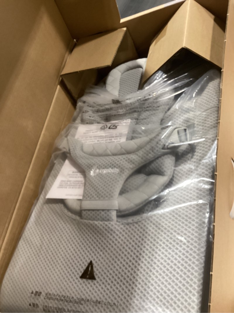 Condition photo showing Good Condition for ergobaby evolve 3-in-1 mesh baby bouncer seat, adjustable multi-position infant bouncer and toddler chair, breathable mesh, converts from newborn to toddler - grey grey mesh bouncer