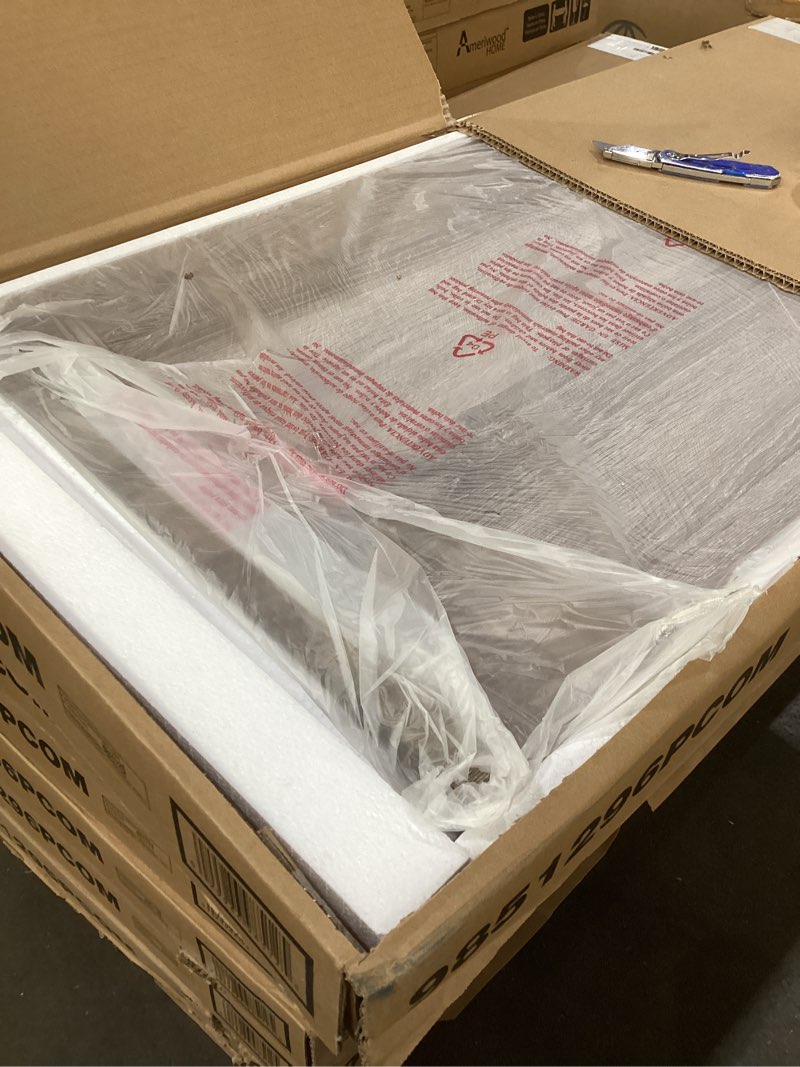 Ameriwood Home Owen 40-in Gray Modern/Contemporary  desk 9851296PCOM 