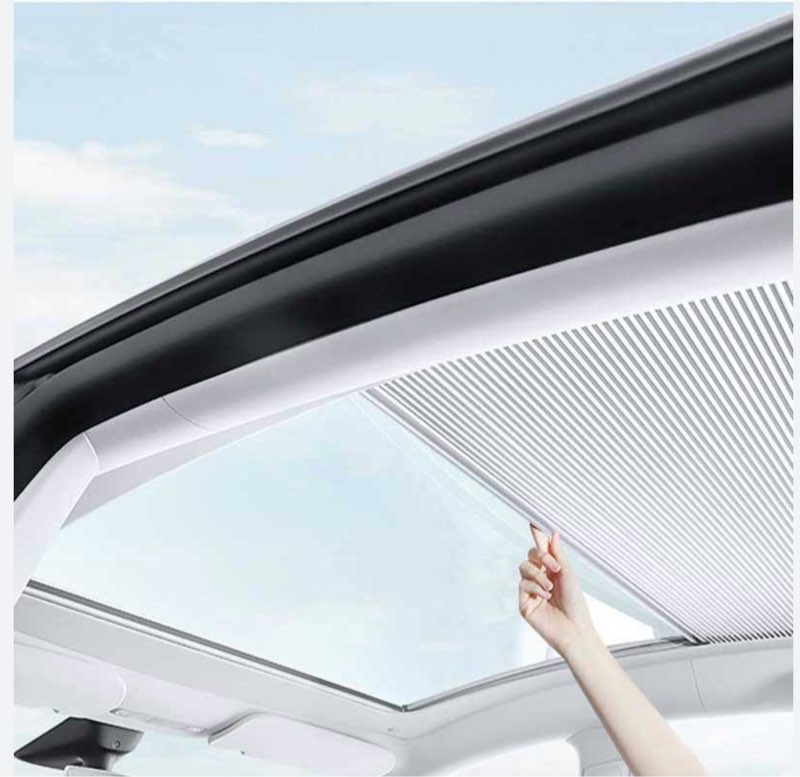 Tesheer Model y Retractable Roof Sunshade