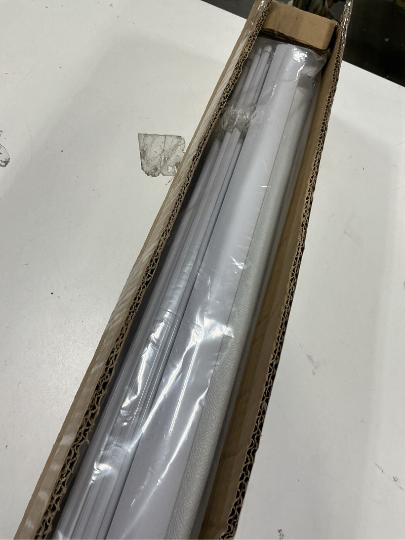 Condition photo showing Good Condition for LazBlinds Cordless Roman Shades for Windows, Light Filtering Thermal Insulated Window Blinds, Lightweight Fabric Blinds for Indoor Windows, 23" W x 60" H, White Light Filtering - White 23" W x 60" H