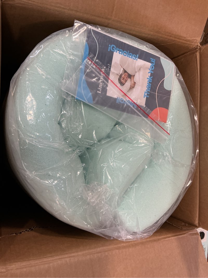 Condition photo showing Good Condition for LINENSPA Memory Foam Mattress Topper - 3 Inch Gel Infused Memory Foam - Plush Feel - Cooling and Pressure Relieving - CertiPUR Certified - Dorm Room Essentials - King Size