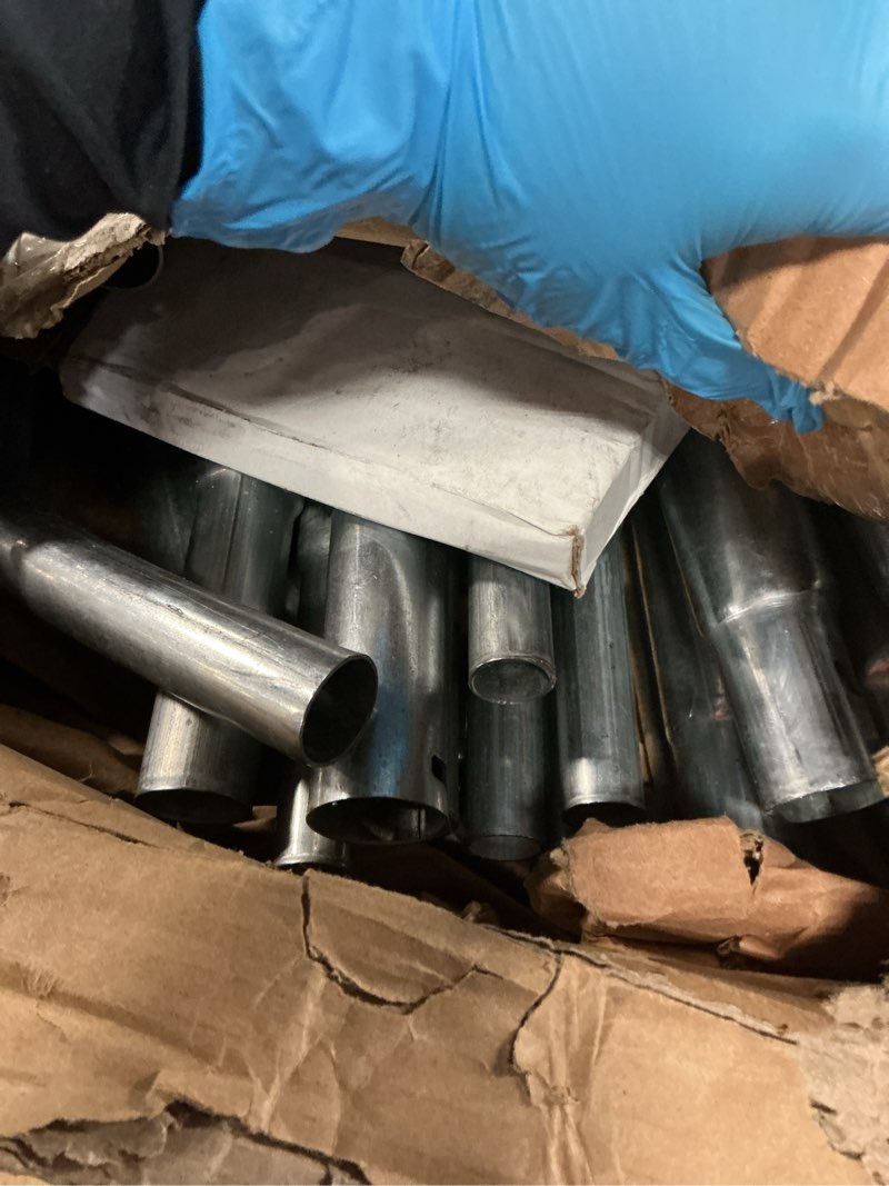 Condition photo showing As Is for Little Tikes 7-Foot Trampoline, with Enclosure, Blue/Orange