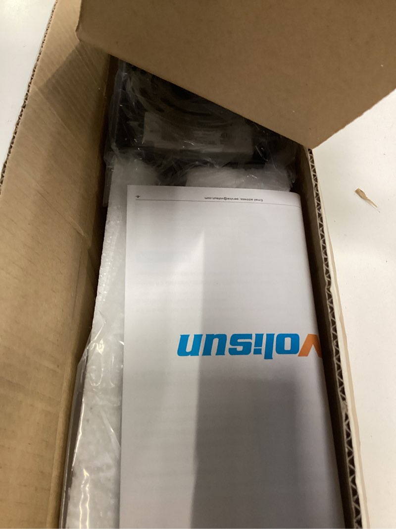 Condition photo showing Good Condition for VOLISUN Modern Bathroom Vanity Light 31.5 inch, Rotatable, 18W Dimmable 5CCT Led Bathroom Light Fixture Over Mirror, Black Bar Vanity Light for Bathroom Mirror Cabinets-ETL Certificated Black 31.5 inch