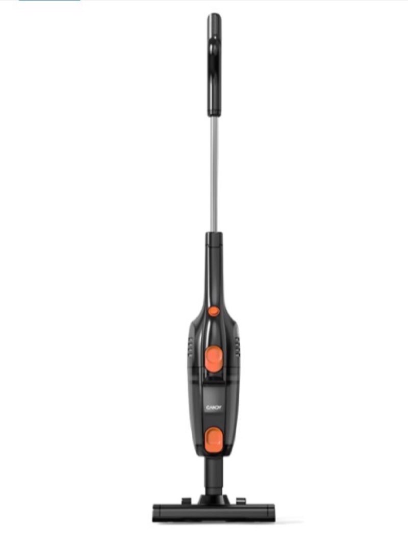 Candy Corded Stick Vacuum Cleaner, Powerful Suction Handheld Vacuum with One-Click Dust Disposal, 3-