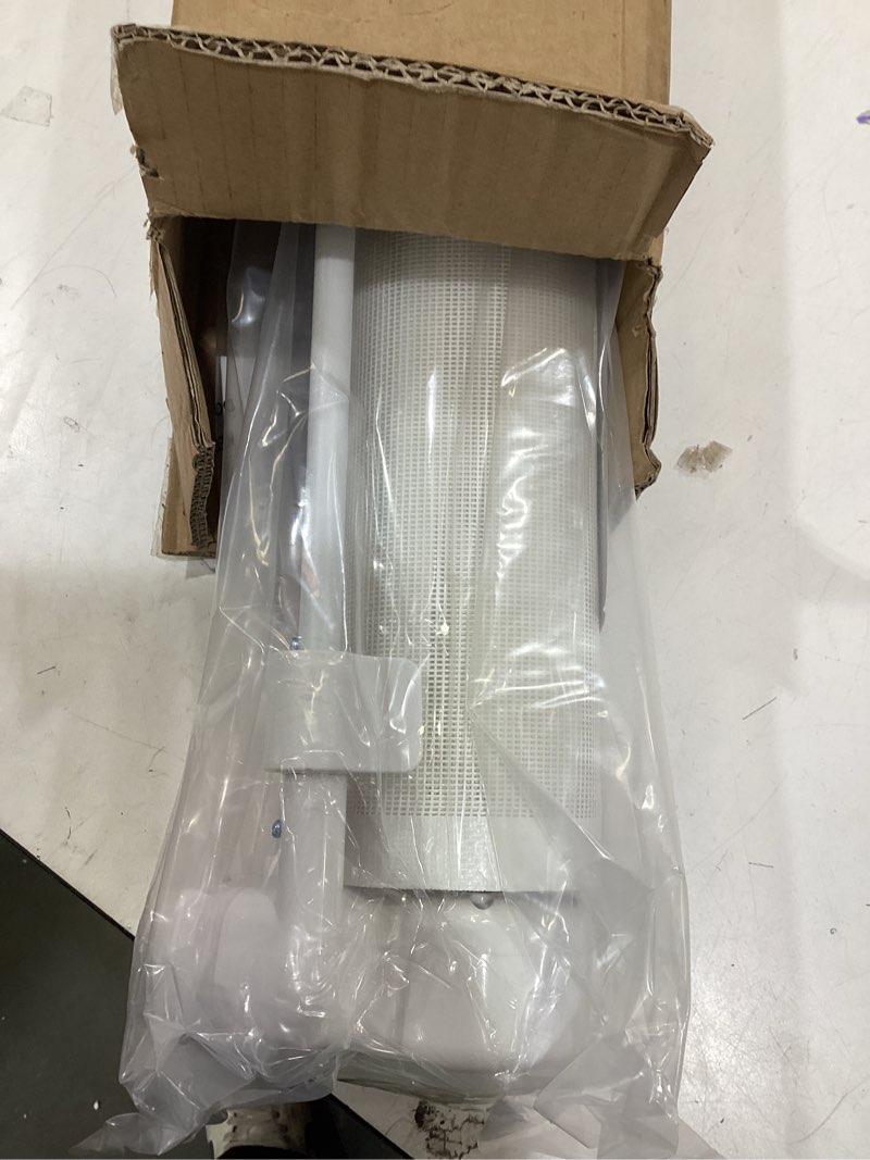 Condition photo showing Good Condition for 120 inch retractable baby gates 34 inch tall, retractable gate with reinforced strip design to prevent crawling through, 10 ft extra wide retractable dog gate for indoor/outdoor white 34" tall x 120" wide