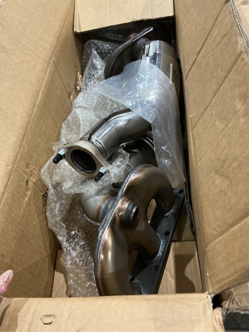 Condition photo showing As Is for front & rea catalytic converter with bmw 328i 2009-2012?328xi 2007-2008?x5 2007-2010?3.0l?bmw 810 bmw x6?10h22-134, 10h22-135? epa compliant