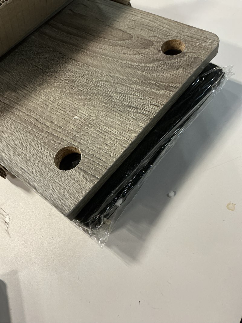 Condition photo showing Good Condition for FURINNO Turn-N-Tube Monitor Stand, French Oak Grey/Black