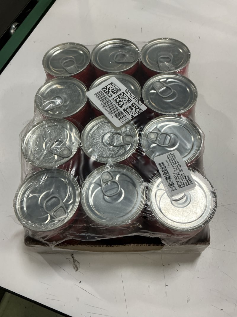 Condition photo showing Good Condition for (best by mar 2029) evanger's against the grain nothing else! 100% salmon dog food – 12 count, 11 oz each – single-ingredient meatball texture in natural broth – wet dog food – grain & gluten free salmon 11 oz (pack of 12)