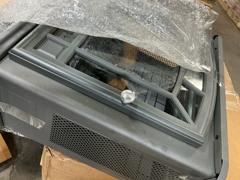 Condition photo showing As Is for duraflame electric stove dfi-591-0978 dark grey