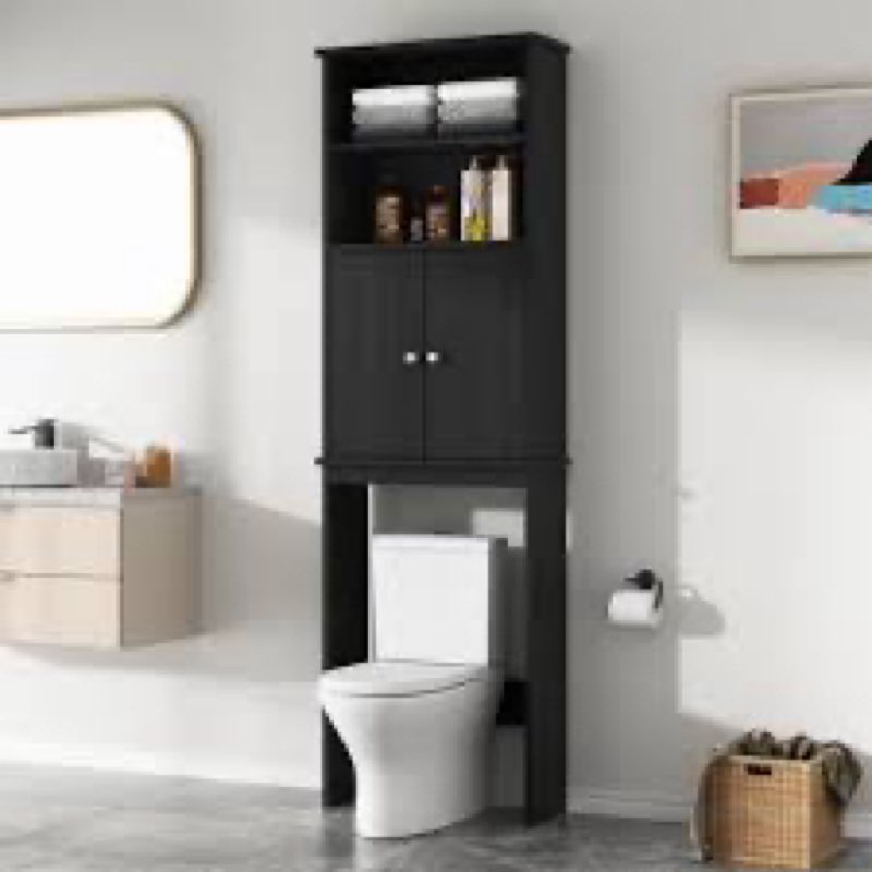 Rias Freestanding over-the-Toilet Storage
