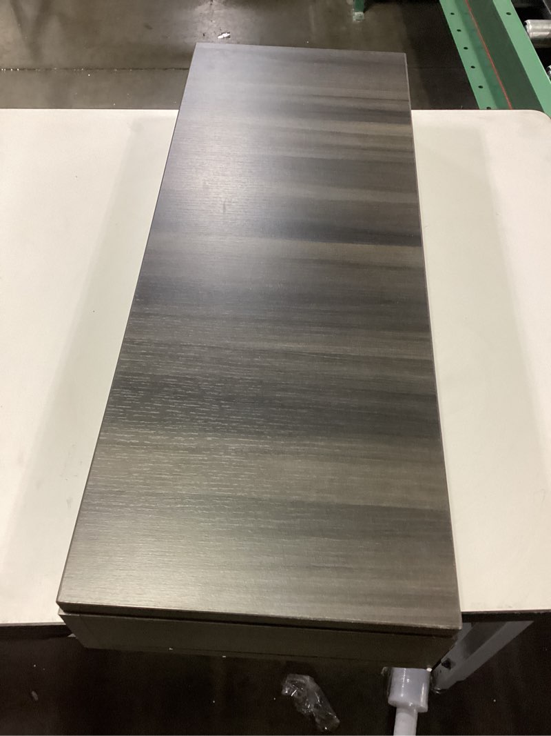 Condition photo showing As Is for Cutler Kitchen & Bath Silhouette Collection Medicine Cabinet - Dark Chocolate  