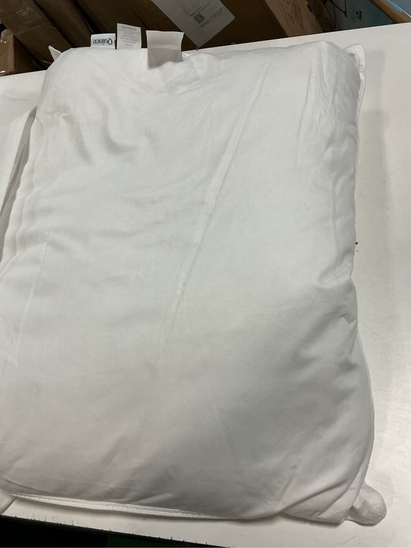 Condition photo showing Good Condition for  quince premium down alternative pillow standard 