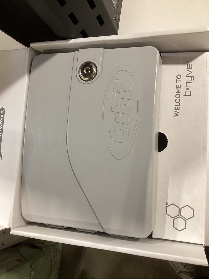 Condition photo showing Good Condition for orbit b-hyve programmable 6 zone wifi sprinkler timer
