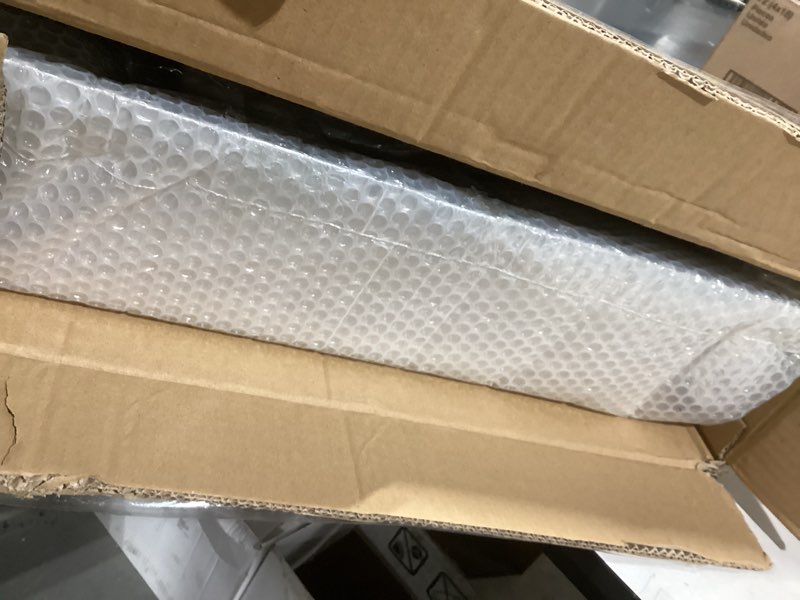 Condition photo showing New/Like New for Stainless Steel Litter Box with Lid, SUS304 Metal Cat Litter Boxes, Enclosed Extra Large Kitty LitterBox High Wall, Jumbo Cat Toilet with Triple Pedal, Non-Sticky, Anti-Leakage (XL Grey)