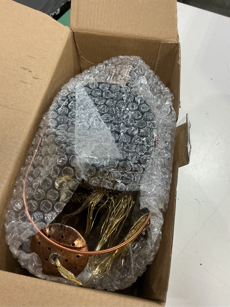 Condition photo showing Good Condition for solar watering can lights, hummingbird gifts for mothers day women mom grandma birthday, waterproof outdoor garden decor large hanging solar lanterns garden lights for porch yard flowerbed pathway warm white hummingbird-1pack
